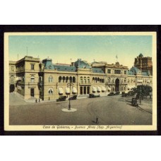 CIUDAD DE BUENOS AIRES CASA DE GOBIERNO BONITA TARJETA POSTAL